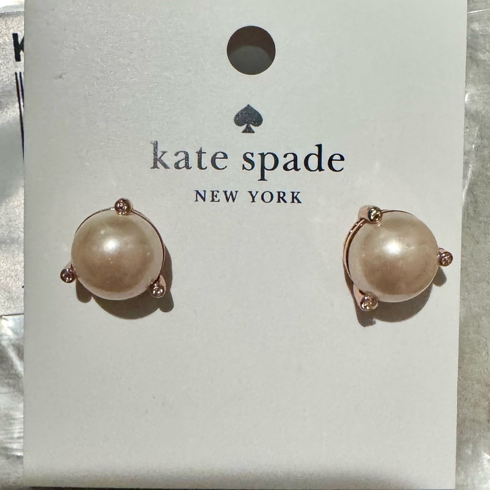 Kate Spade Pearl Stud Earrings